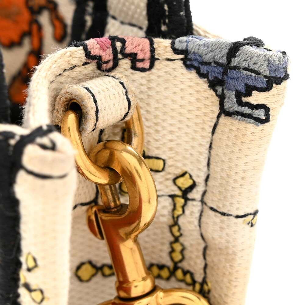 Christian Dior Canvas Embroidered Pixel #270826C12B - Picture 11 of 13